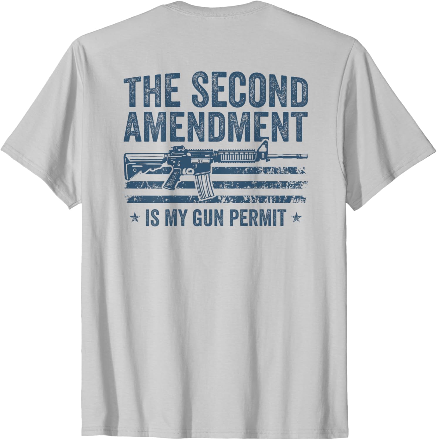 2Nd Amendment Is My Gun Permit Pro Gun Rights On Back