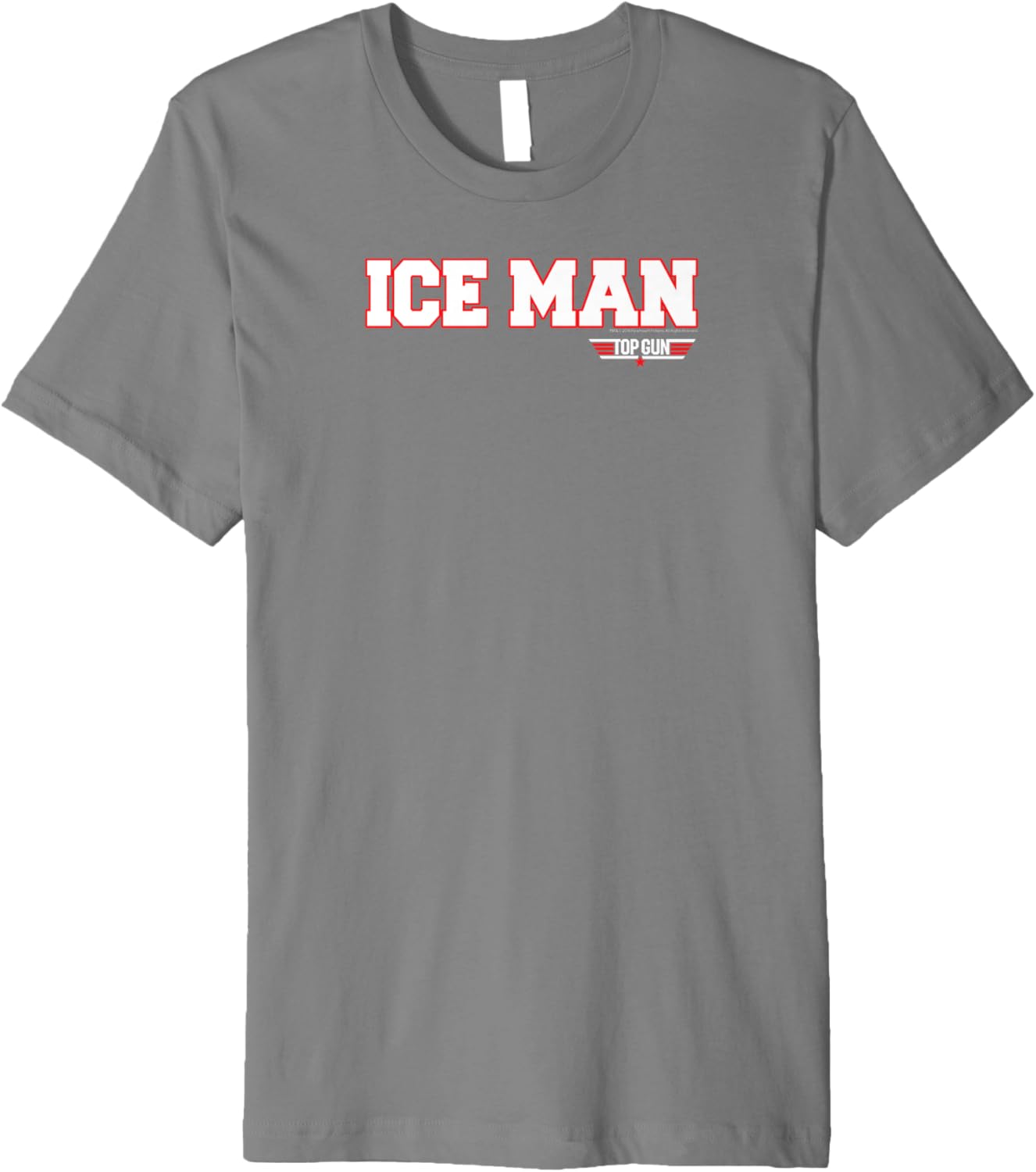 Top Gun Ice Man Name Graphic Action Movie Premium