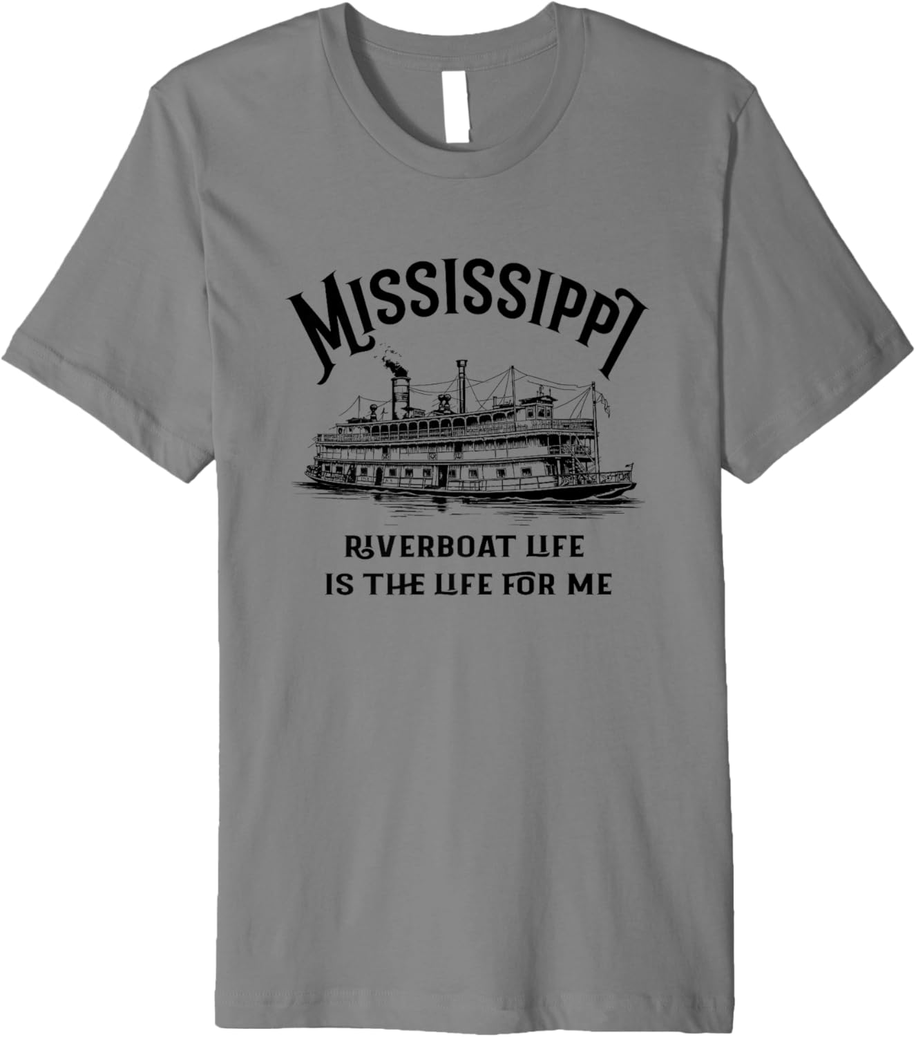 Vintage Mighty Mississippi River Life Steamboat Souvenir