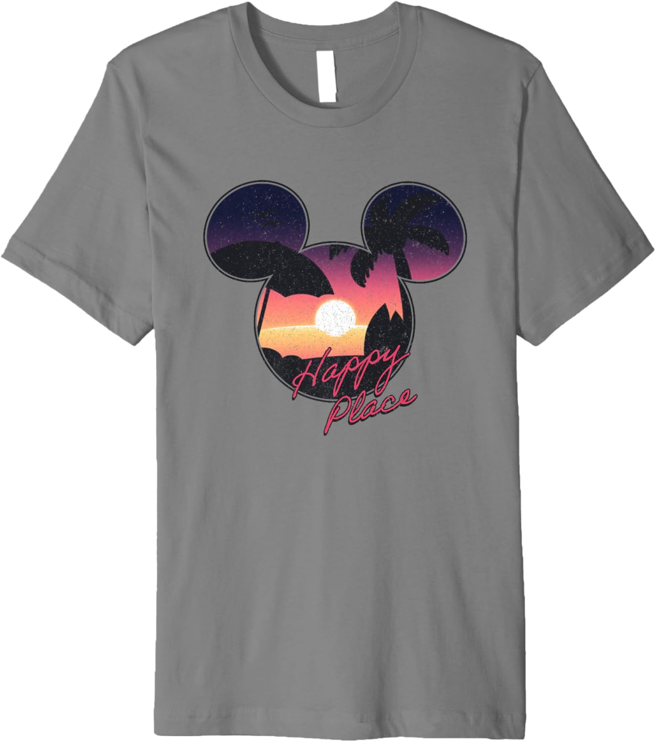 Disney Mickey And Friends Happy Place Vintage Mickey Ears Premium