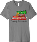 Pontoon Boat Captain Christmas Tree Light Tree Pajama