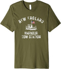 New England Harbour Tow Station Boat Sailor Sea