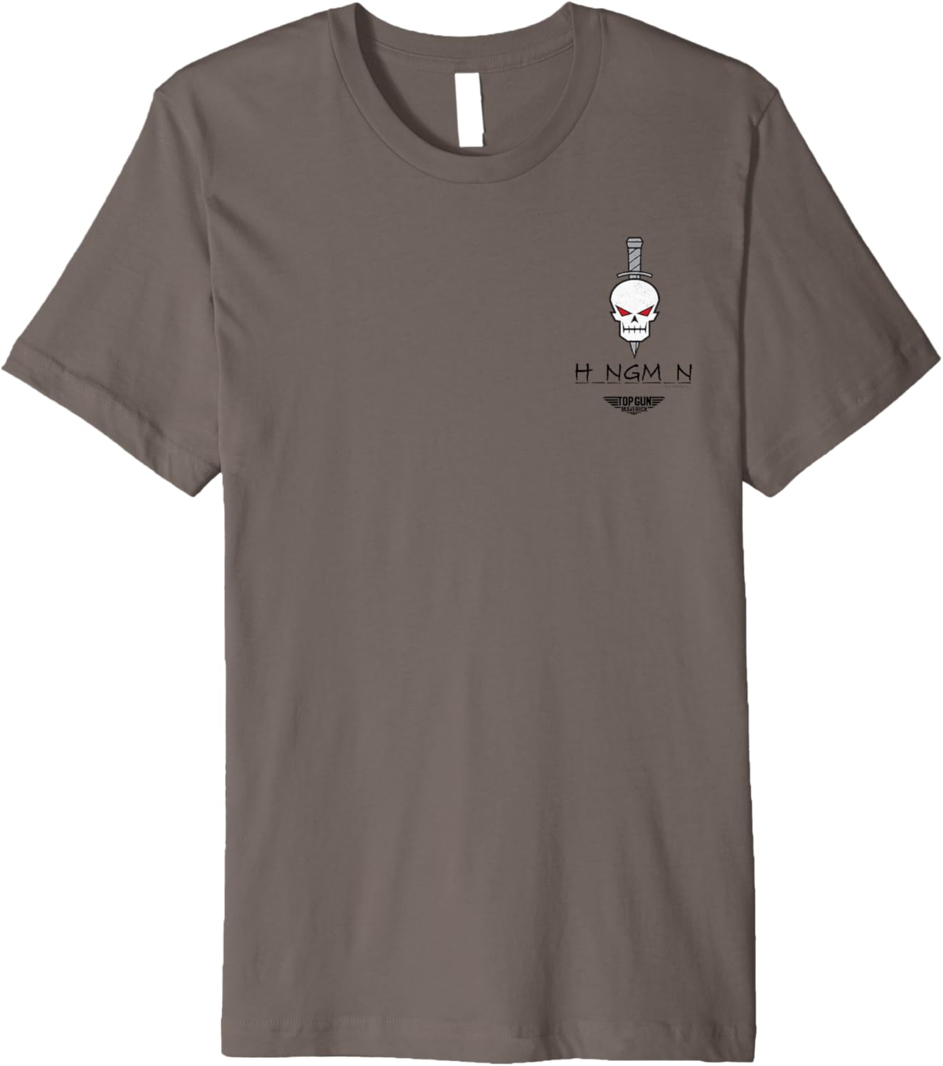 Top Gun Maverick Hangman Skull Call Sign Pocket Logo Premium