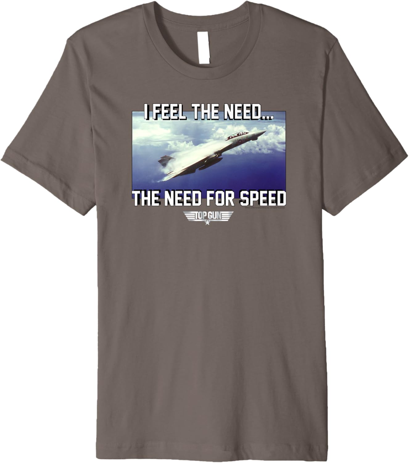 Top Gun Need Speed Jet Flying In Sky Action Movie Premium