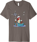 Sailors Girls Compass Boat Dog Rowing Boat