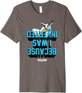 Top Gun Because I Was Inverted Graphic Action Movie Premium