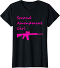 Womens Second Amendment Girl 2A Libertarian Pro Gun Conservative