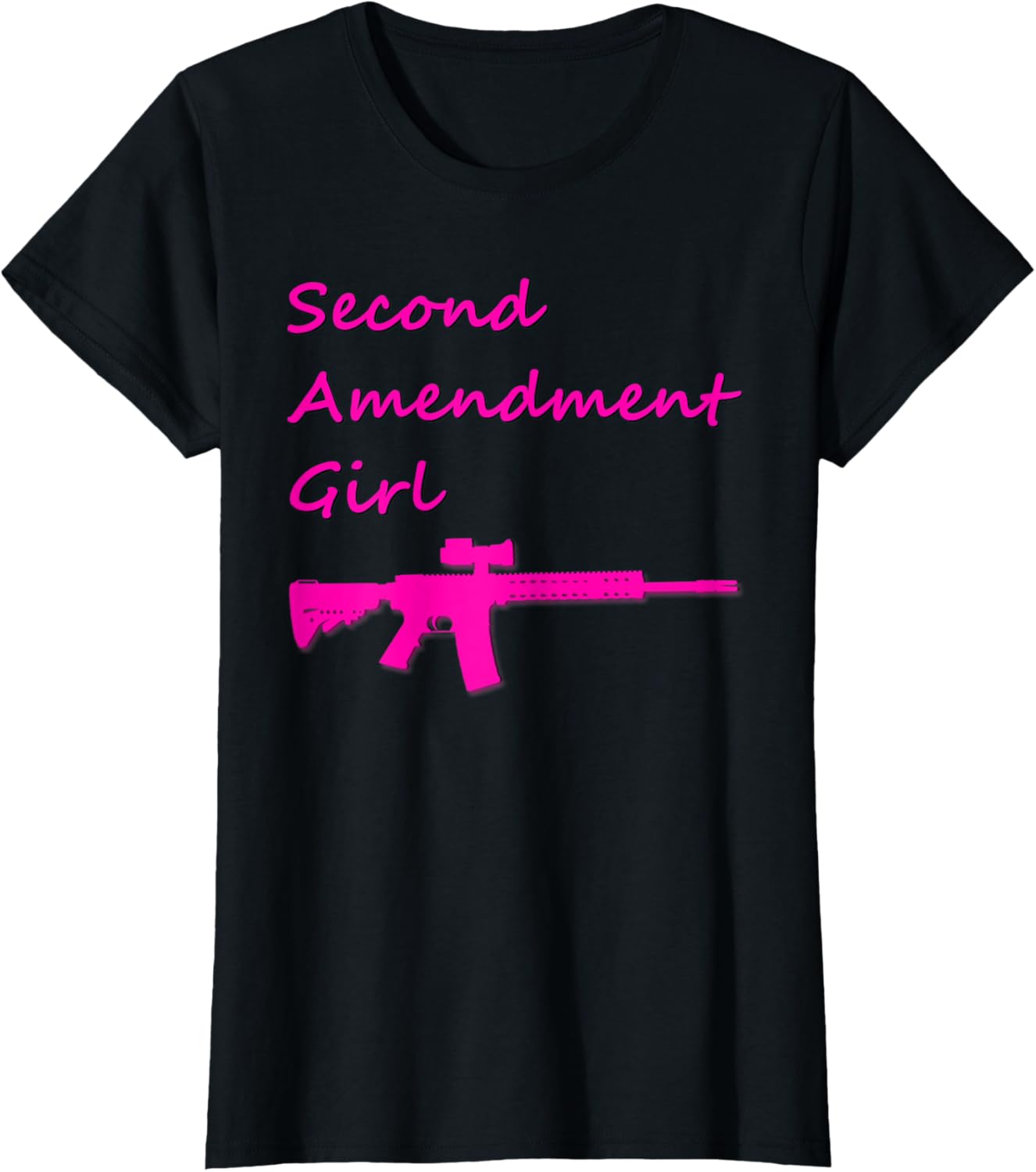 Womens Second Amendment Girl 2A Libertarian Pro Gun Conservative