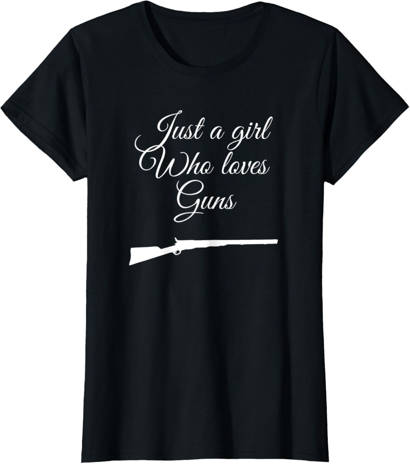 Womens Women U2019S Just A Girl Who Loves Guns