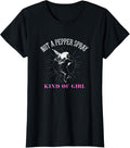 Womens Not A Pepper Spray Kind Of Girl Pro Gun Owner Angel