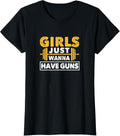 Funny Workout Girl Gym Athlete Girls Just Wanna Have Guns