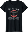 Womens Not A Pepper Spray Kind Of Girl Pro Gun Owner Rose