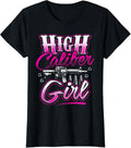 Shoot Like A Girl High Caliber Gun Range T Shirt