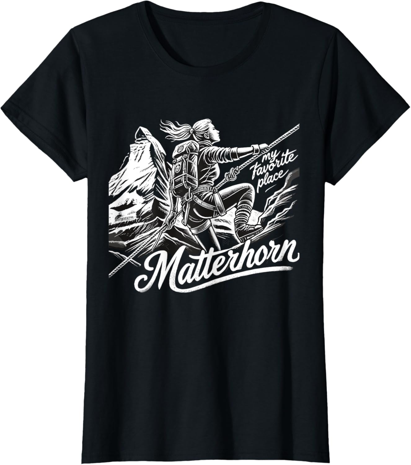 Matterhorn Mountaineer My Favorite Place Adventure Motif