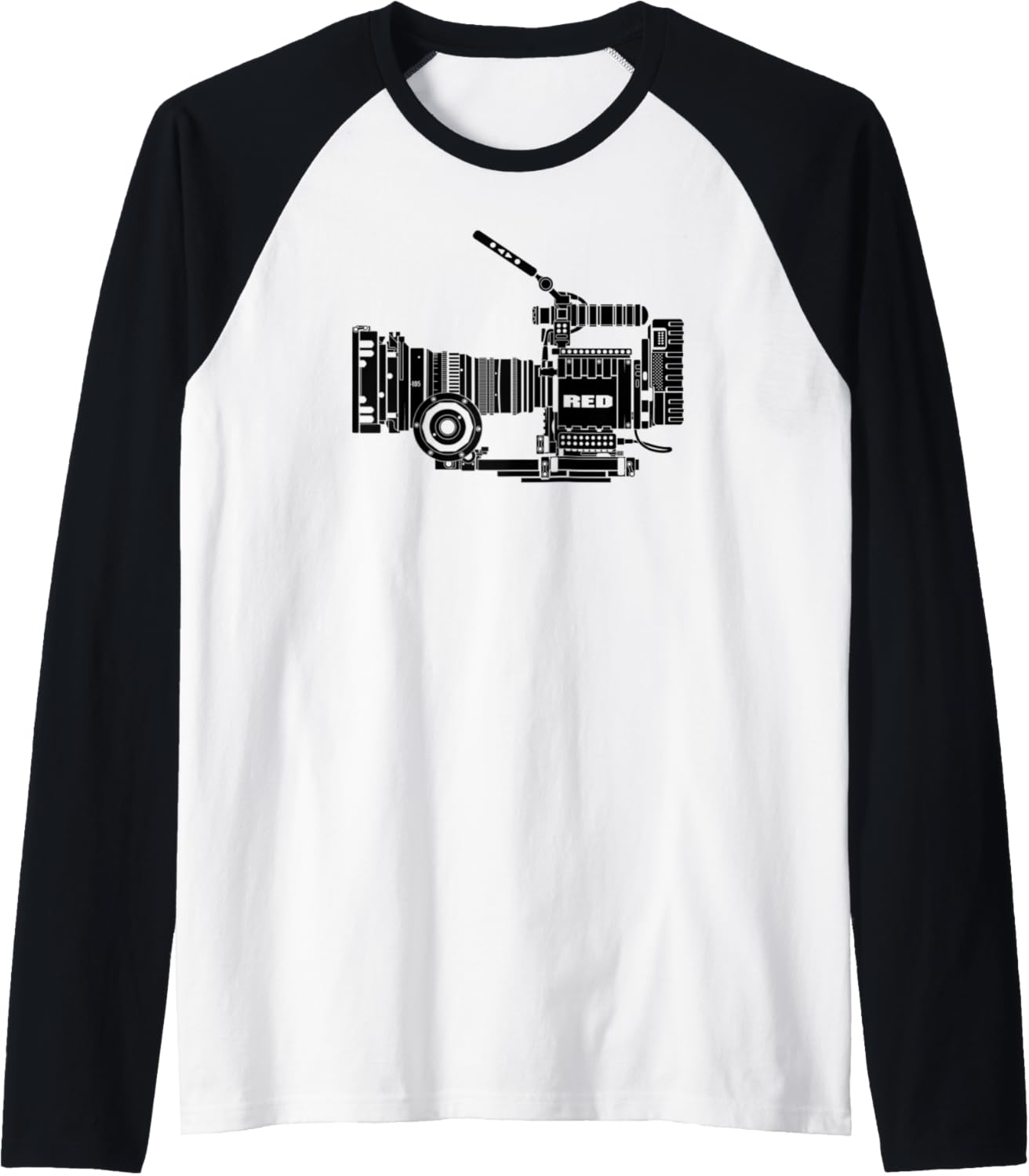 Filmmaker T Shirts | Gifts For Videographers Raglan Baseball Tee