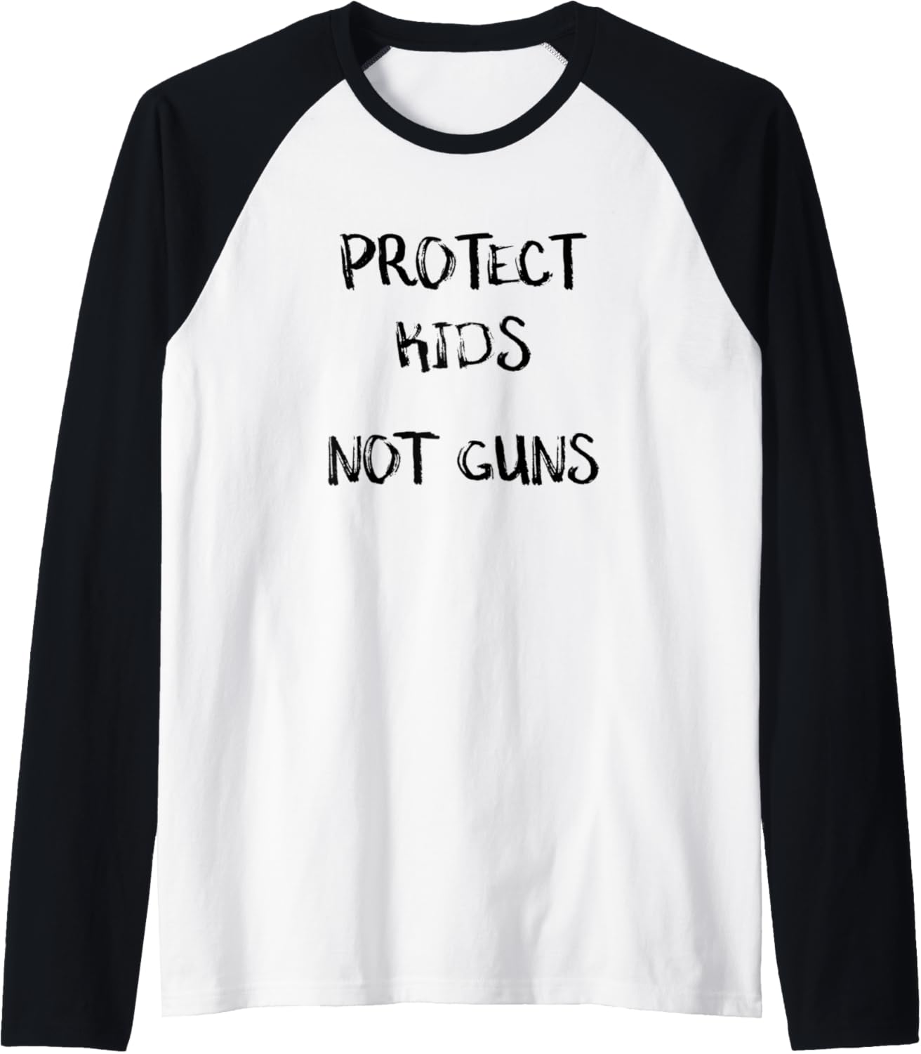 Protect Kids Not Guns T Shirt Anti Gun Shirt Raglan Baseball Tee