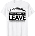 Retro Washington A Great Place To Leave Sarcastic Washington
