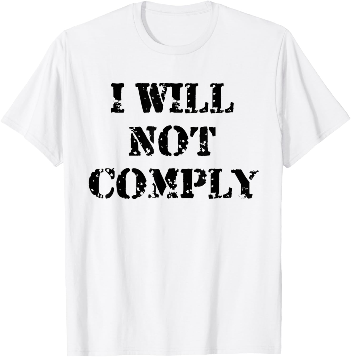 I Will Not Comply Shirt Come Try To Take It Gun Lover
