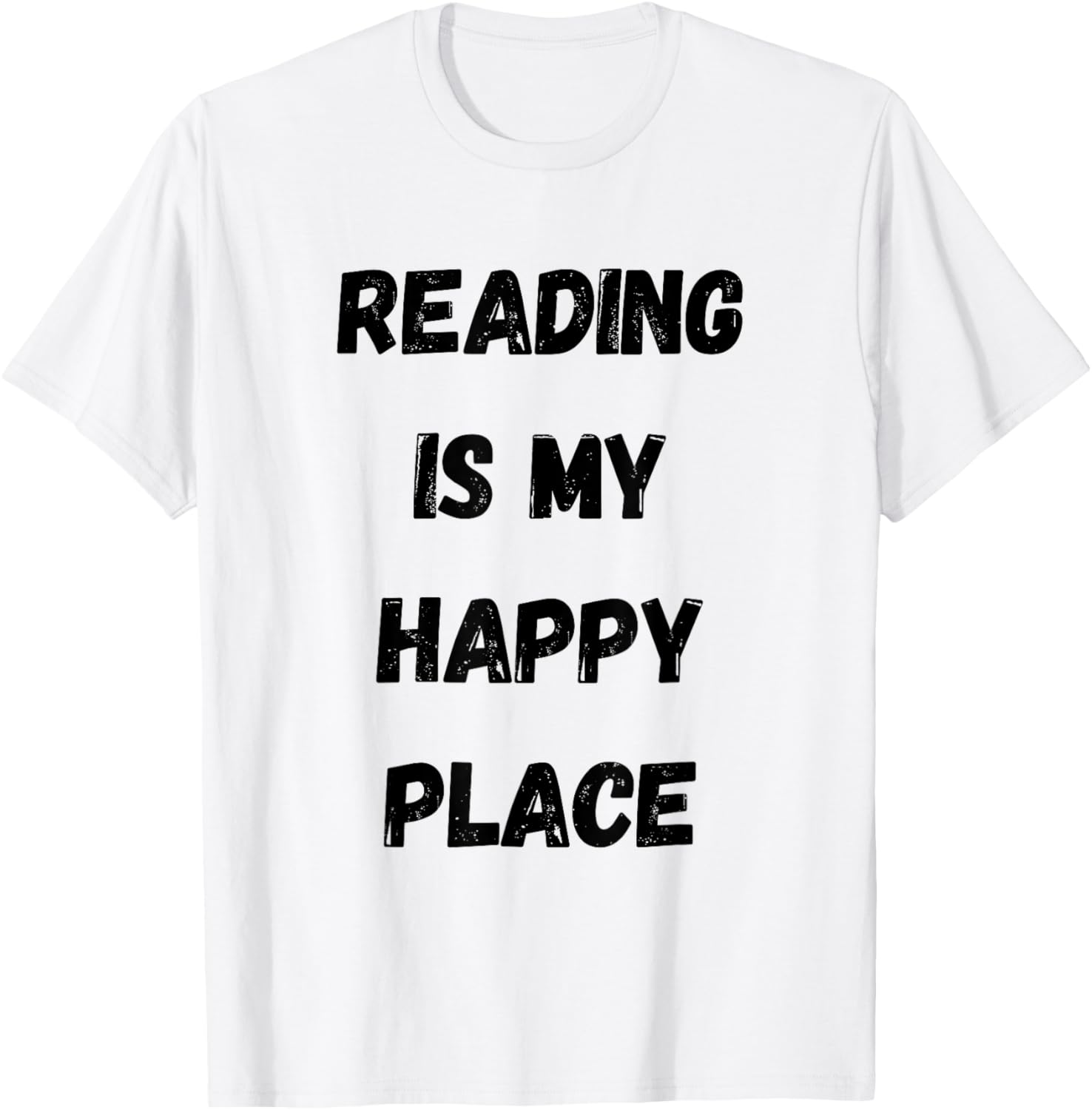 Reading is My Happy Place - Elegant Typography Design