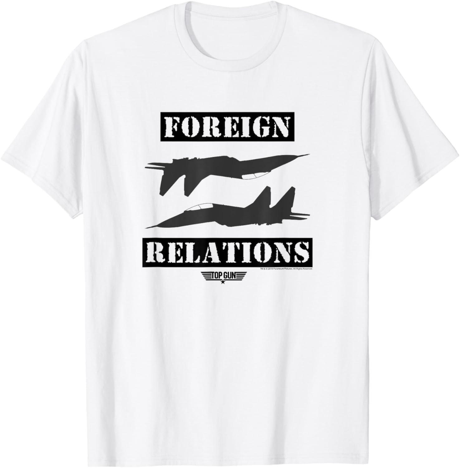 Top Gun Foreign Relations Stamp