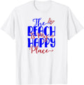 The Beach Is My Happy Place Tropical Summer Vacation