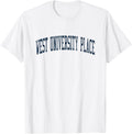 West University Place TX Vintage Athletic Sports JSN2 Navy P