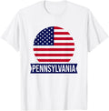 PENNSYLVANIA - USA - American place name US flag design