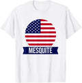 MESQUITE - USA - American place name US flag design
