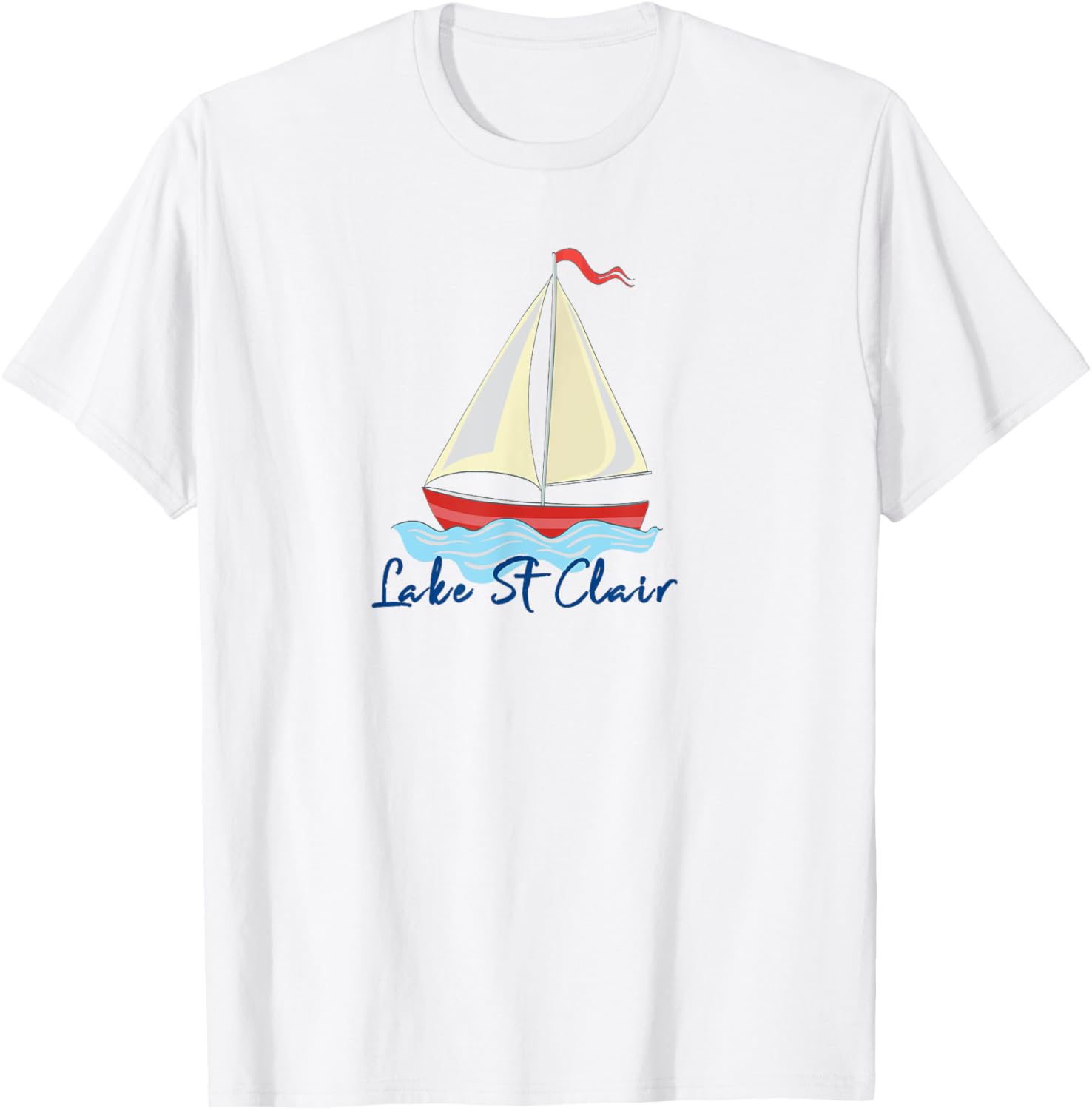 Lake St Clair Michigan Sailing Boating Sail Boat