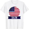 Salem - USA - American place name US flag design