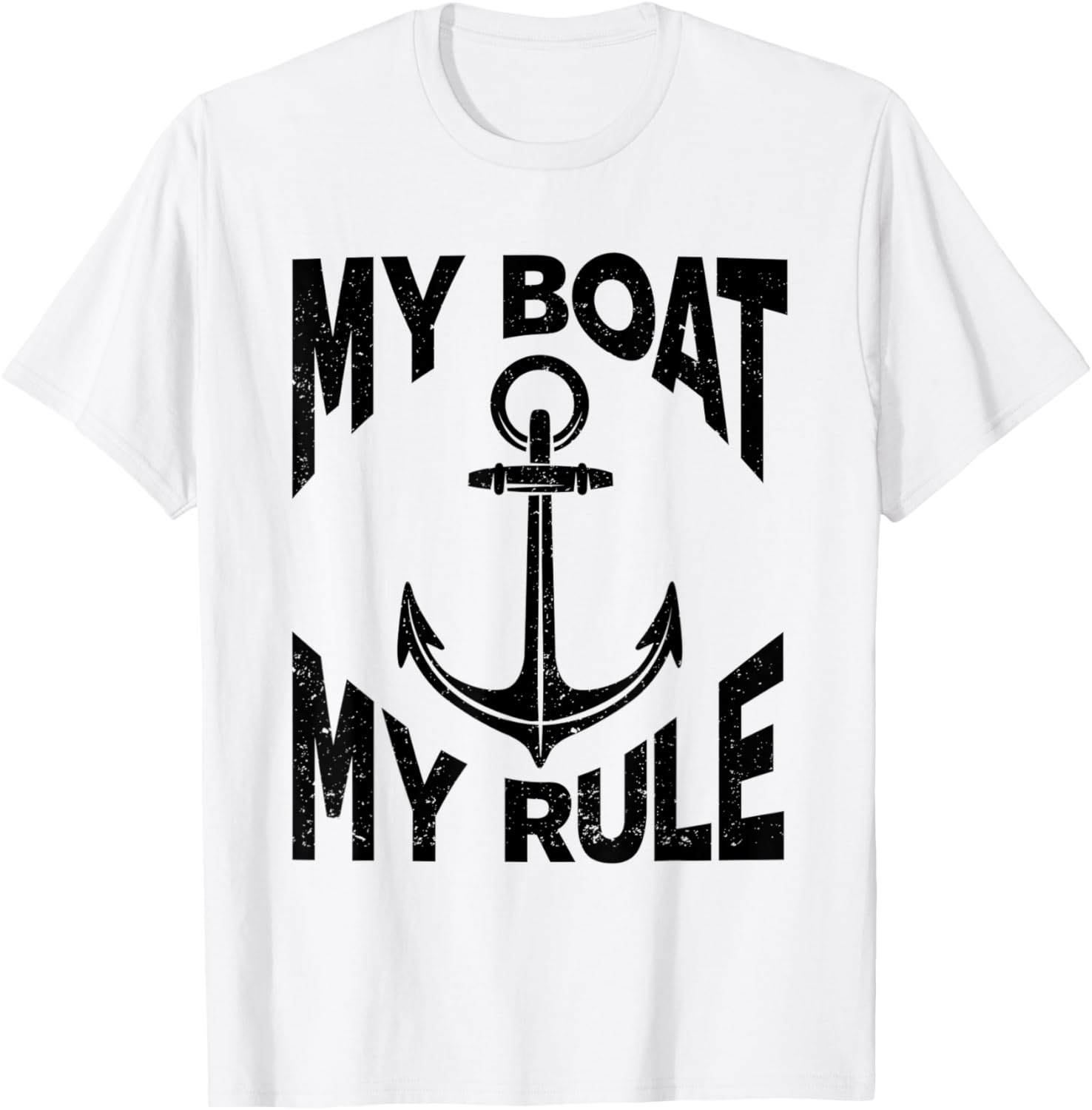 My Boat My Rules Funny Captain Boat