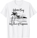 California Beach My Place Of Happiness - Morro Bay Men Women Kids
