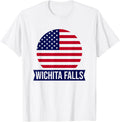 WICHITA FALLS - USA - American place name US flag design