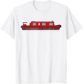 Narrowboat Canal Boat Red