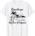 Virginia Beach My Place Of Happiness - Chincoteague T-Shirt for Men Women Kids