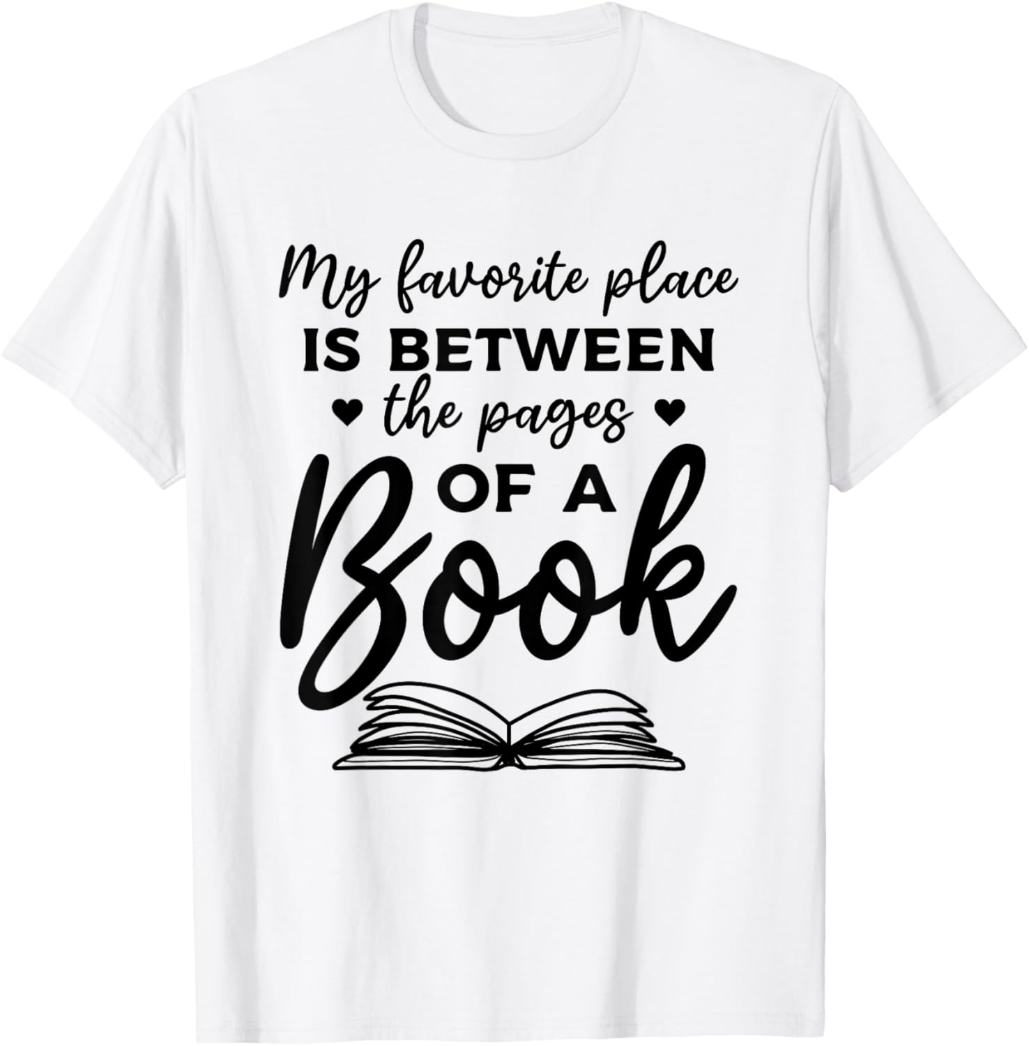 Book Lover My Favorite Place Is Between The Pages Of A Book
