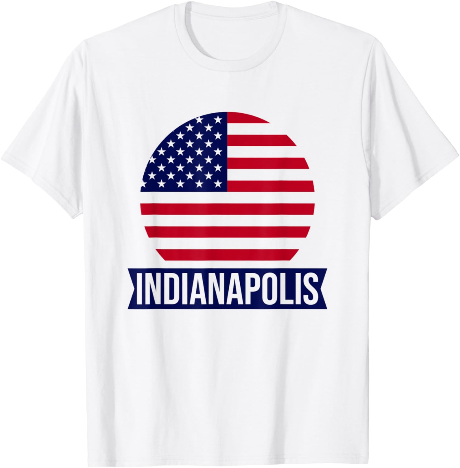 INDIANAPOLIS - USA - American place name US flag design