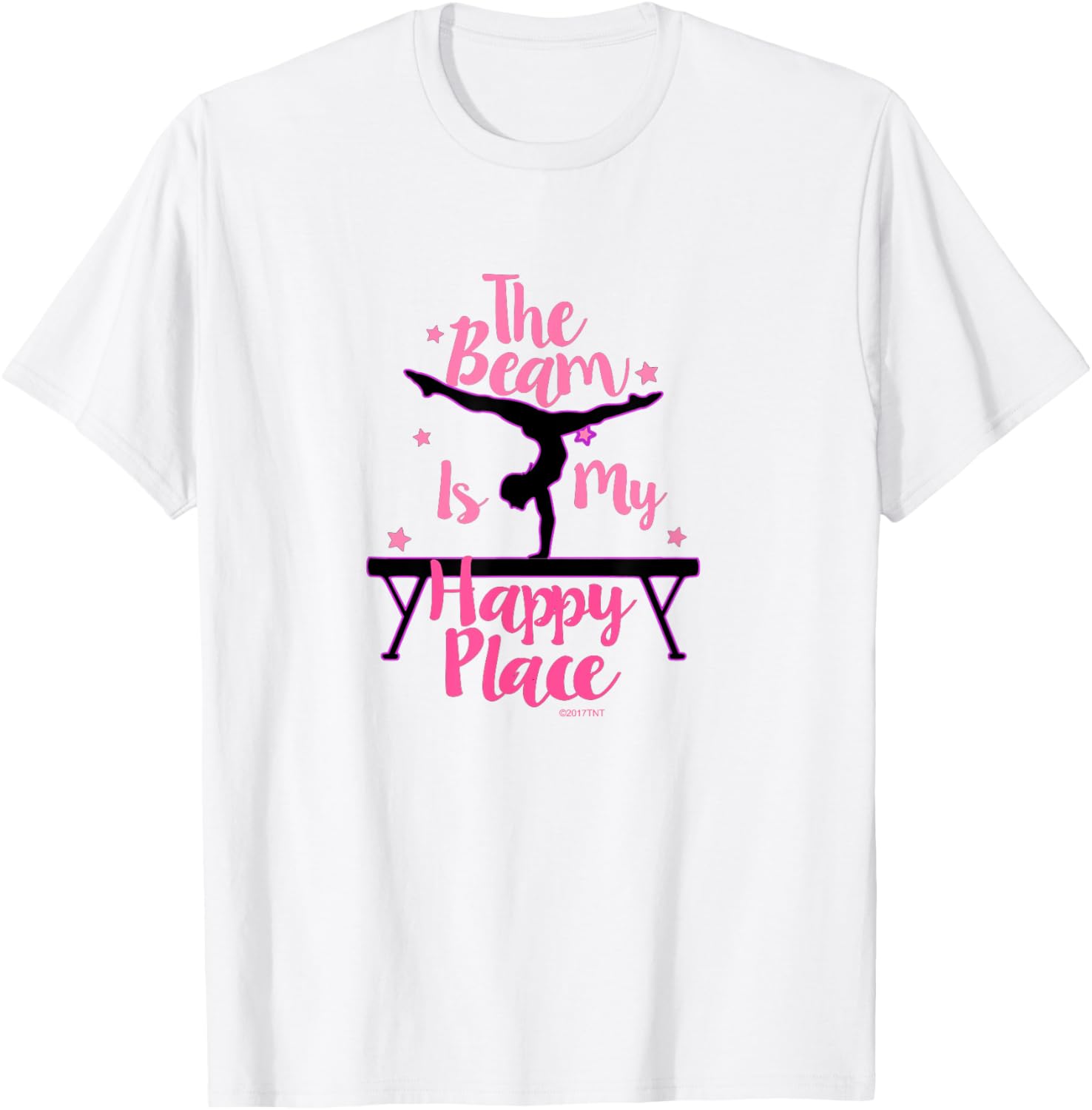 Gymnast Beam is My Happy Place Gymnastic TShirt