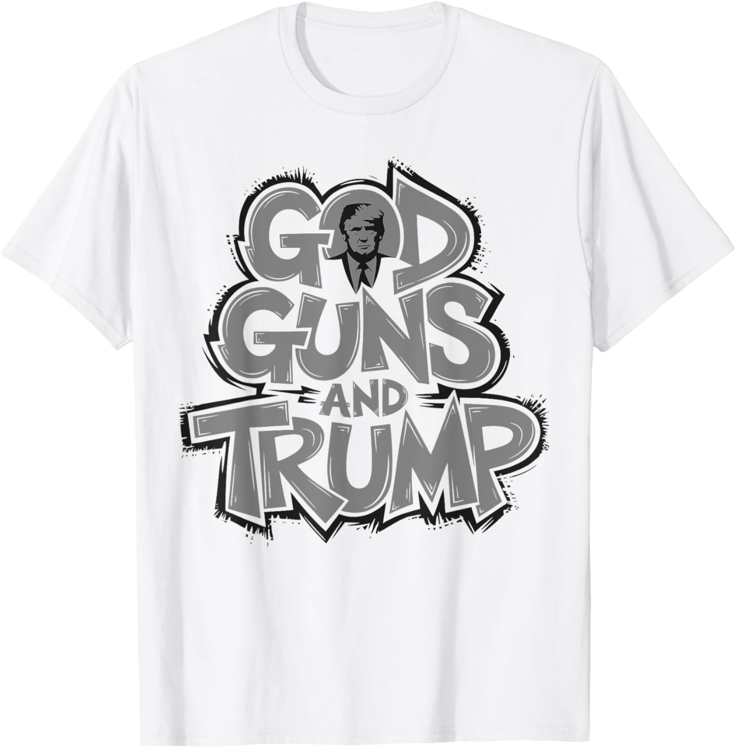 God Guns And Trump Political Statement Election