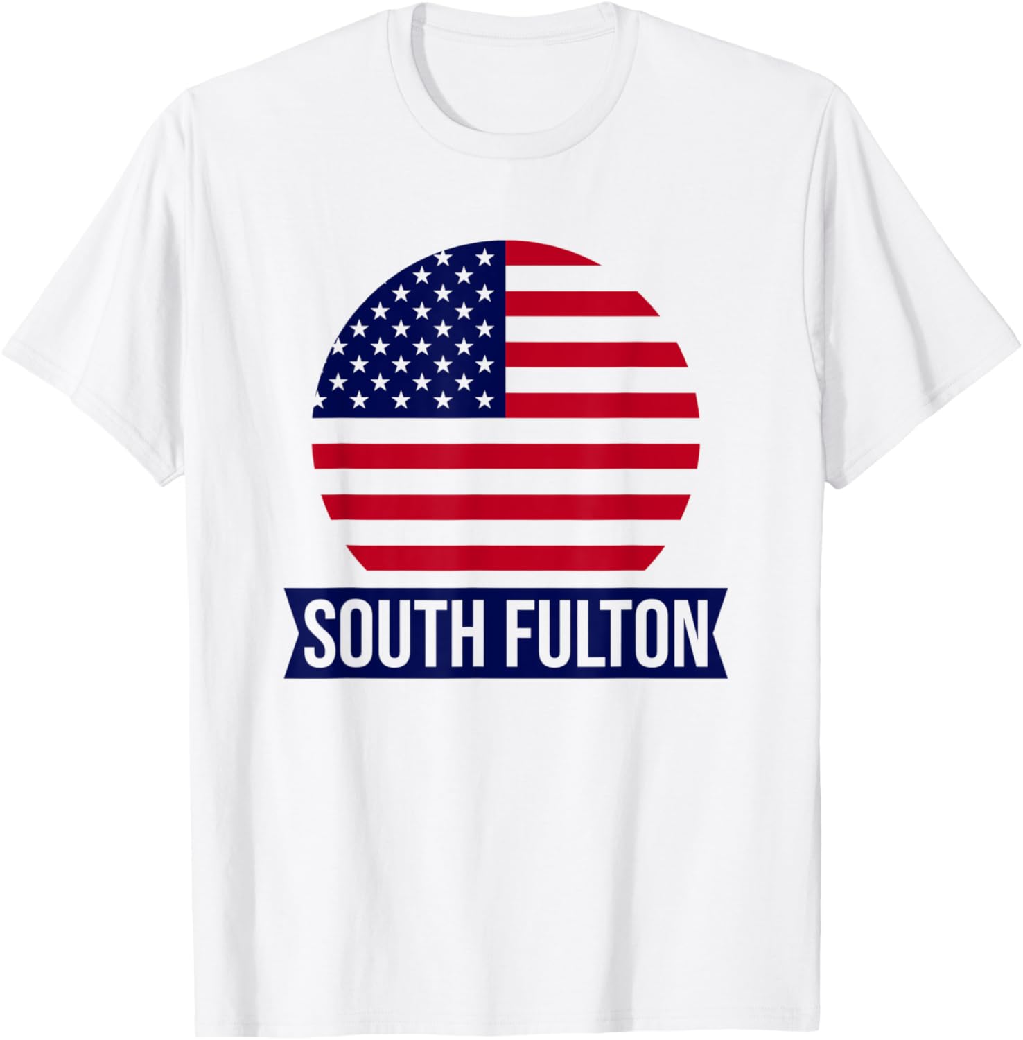 SOUTH FULTON - USA - American place name US flag design