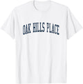 Oak Hills Place LA Vintage Athletic Sports JSN2 Navy Print