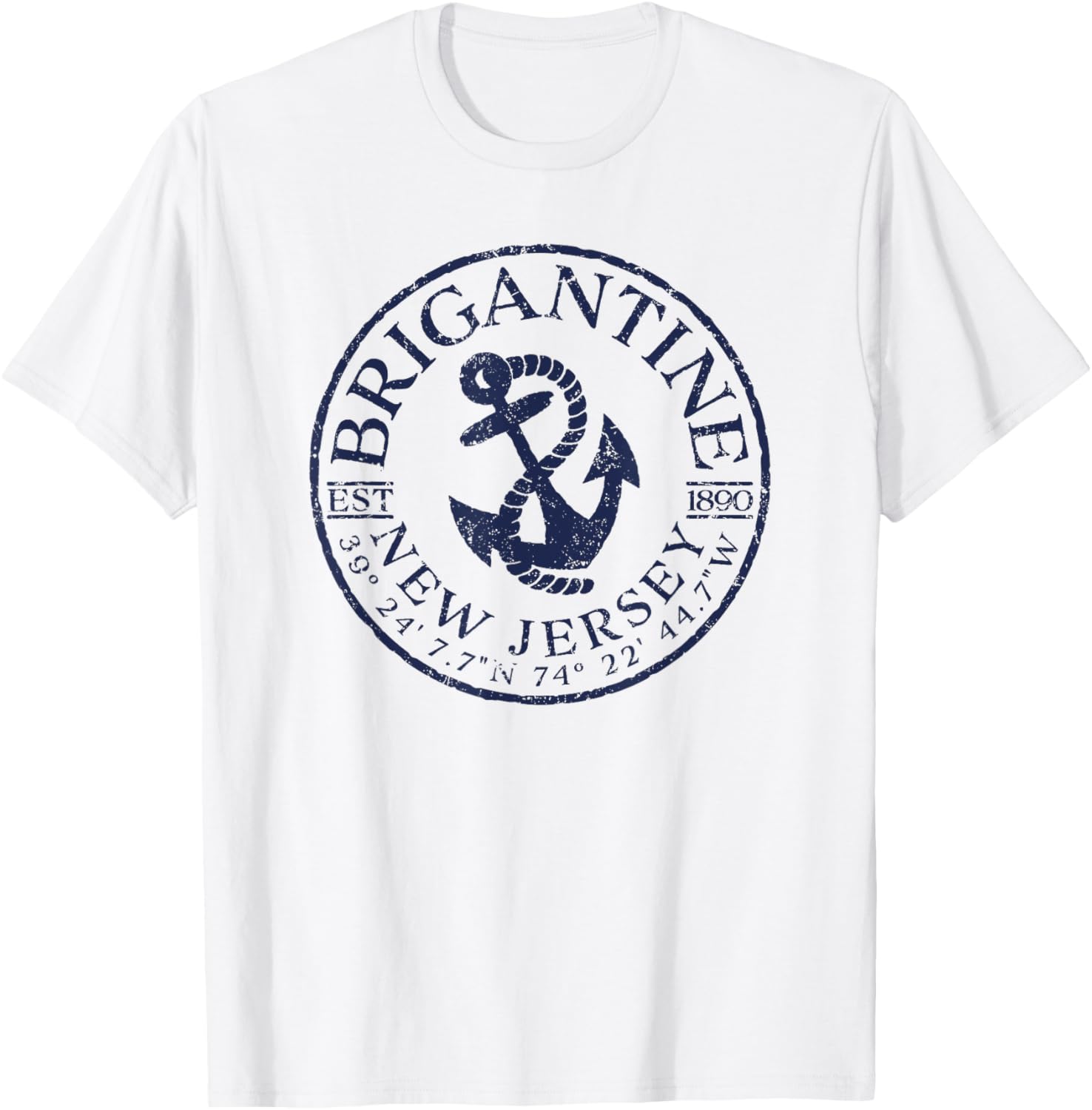 Brigantine New Jersey Nautical Boat Anchor