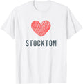 Stockton Heart Love Favorite City or Place