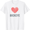 Buckeye Heart Love Favorite City or Place
