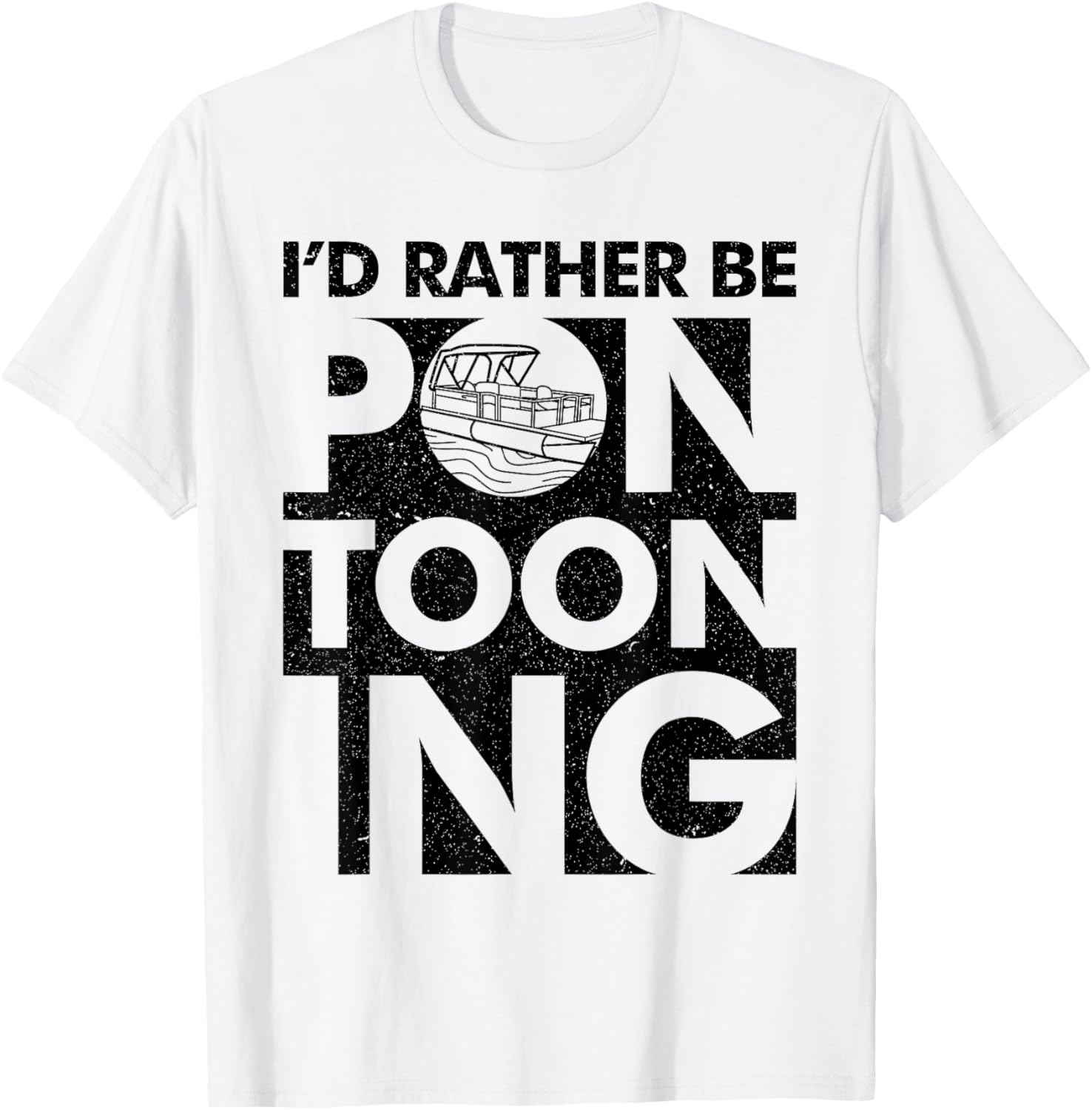 I D Rather Be Pontooning Pontoon Boat