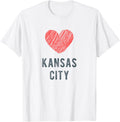 Kansas City Heart Love Favorite City or Place