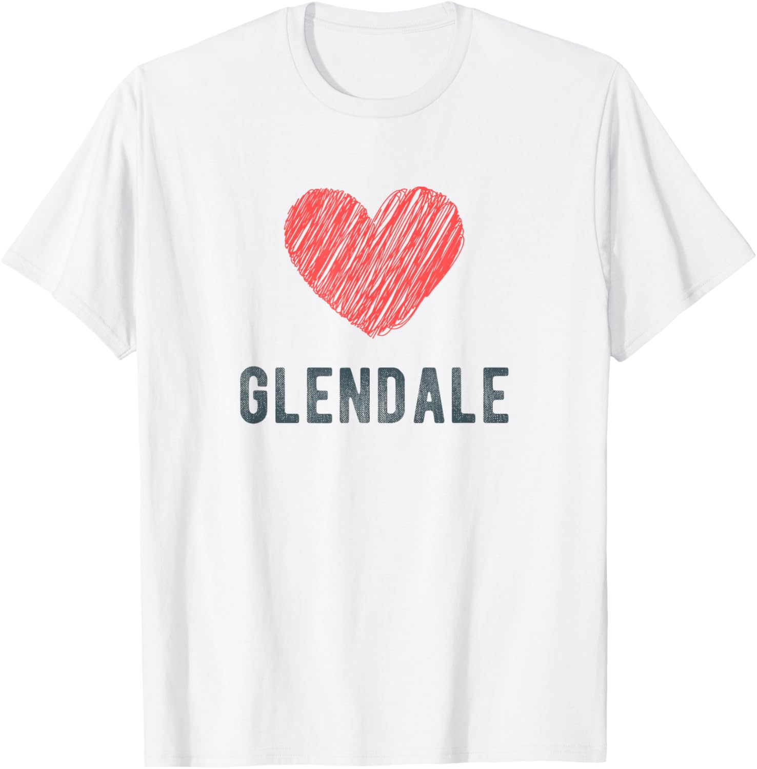 Glendale Heart Love Favorite City or Place