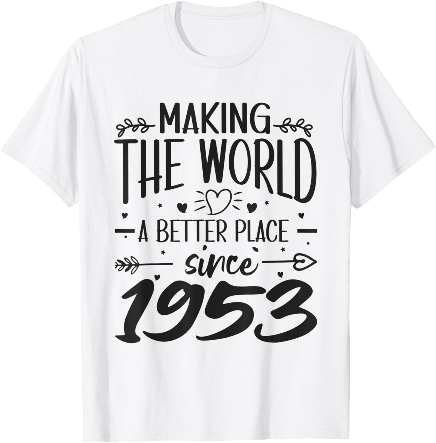 70 Birthday Making the world a better place since 1953