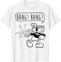 Cuphead Bang Finger Gun Outline