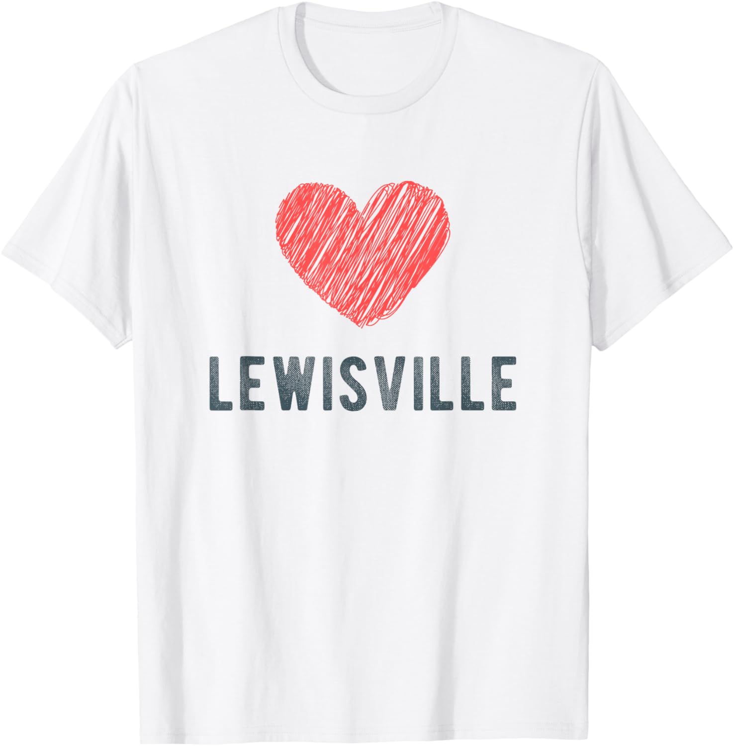 Lewisville Heart Love Favorite City or Place